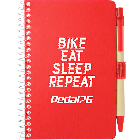 FSC® Mix 4" x 6" Pocket Spiral Notebook with Pen 40