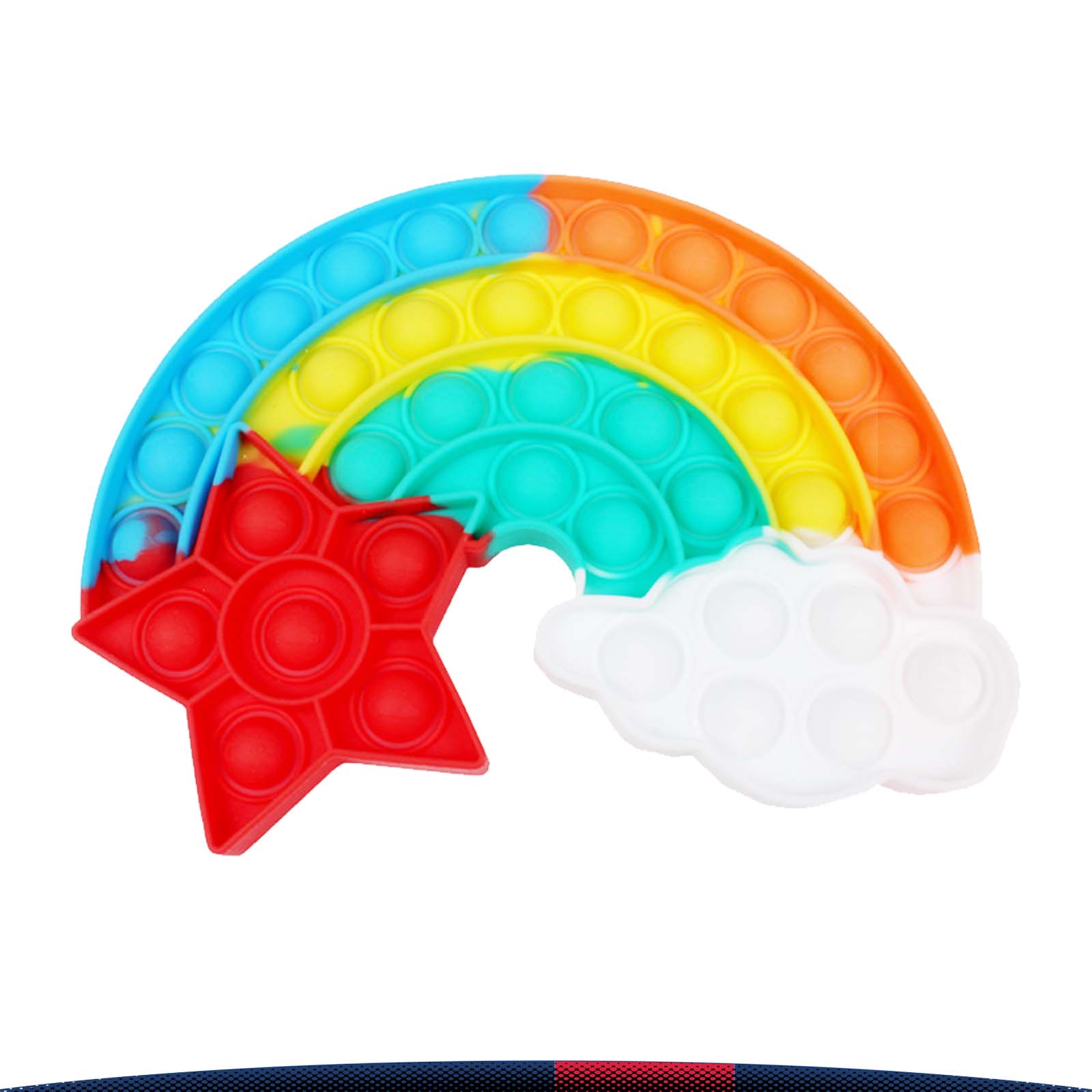 Ager Rainbow Push Pop Bubble 2
