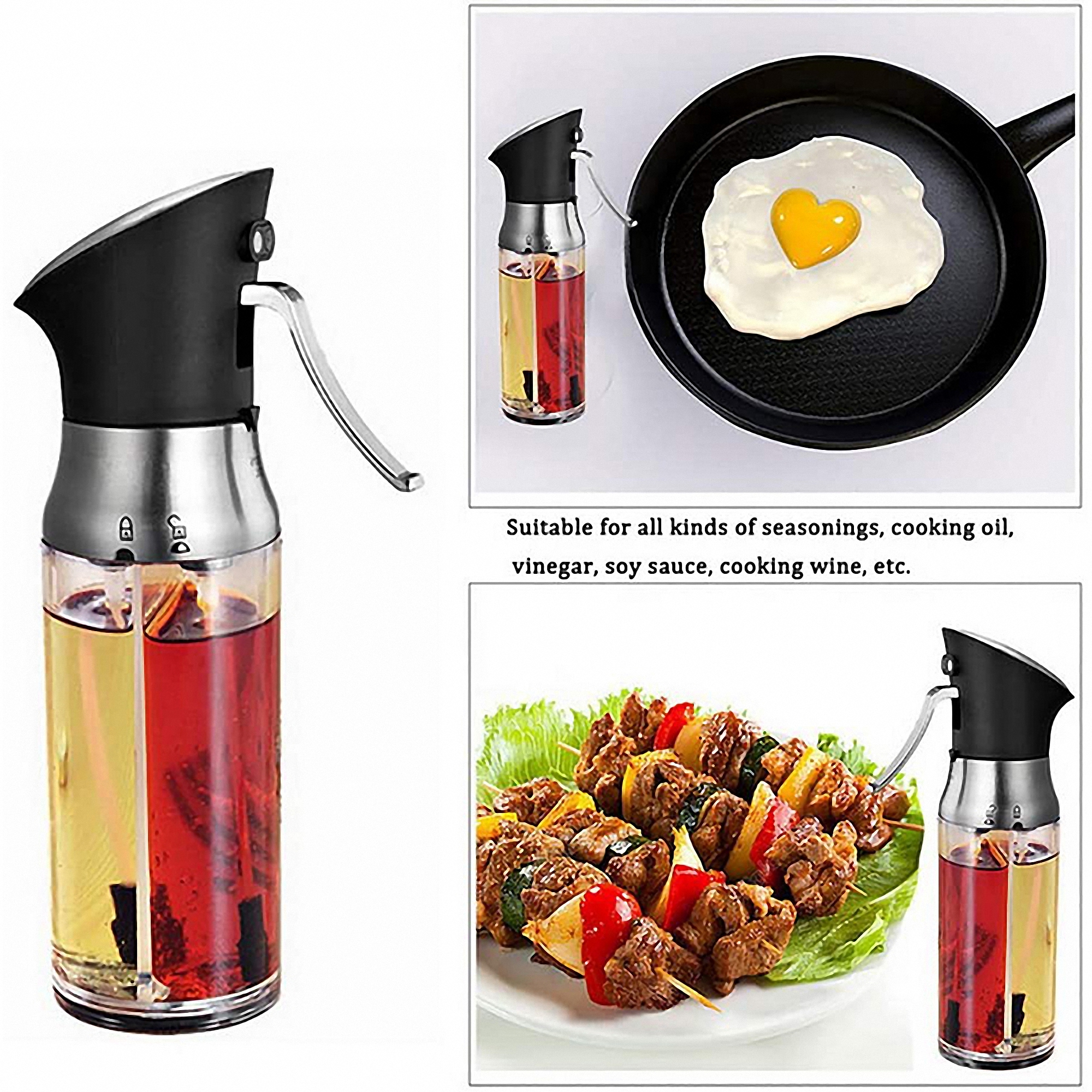 Dual Function Oil Spray Bottle 2