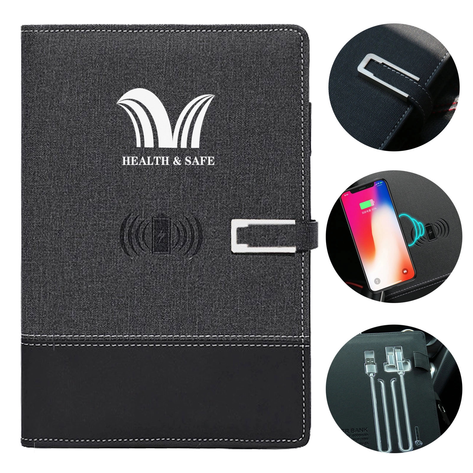 Wireless/Wired Charging Discbound Notebook 1