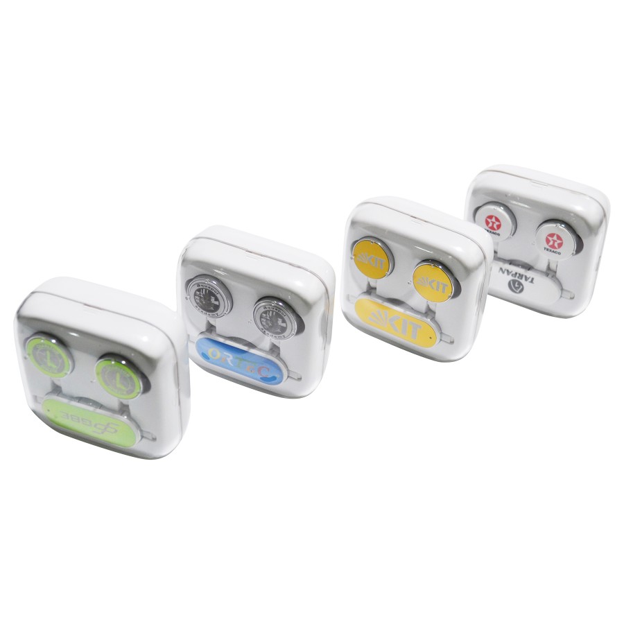 PulsePods Bluetooth Earbuds With Built In Microphone, Support Full Color Logo 19