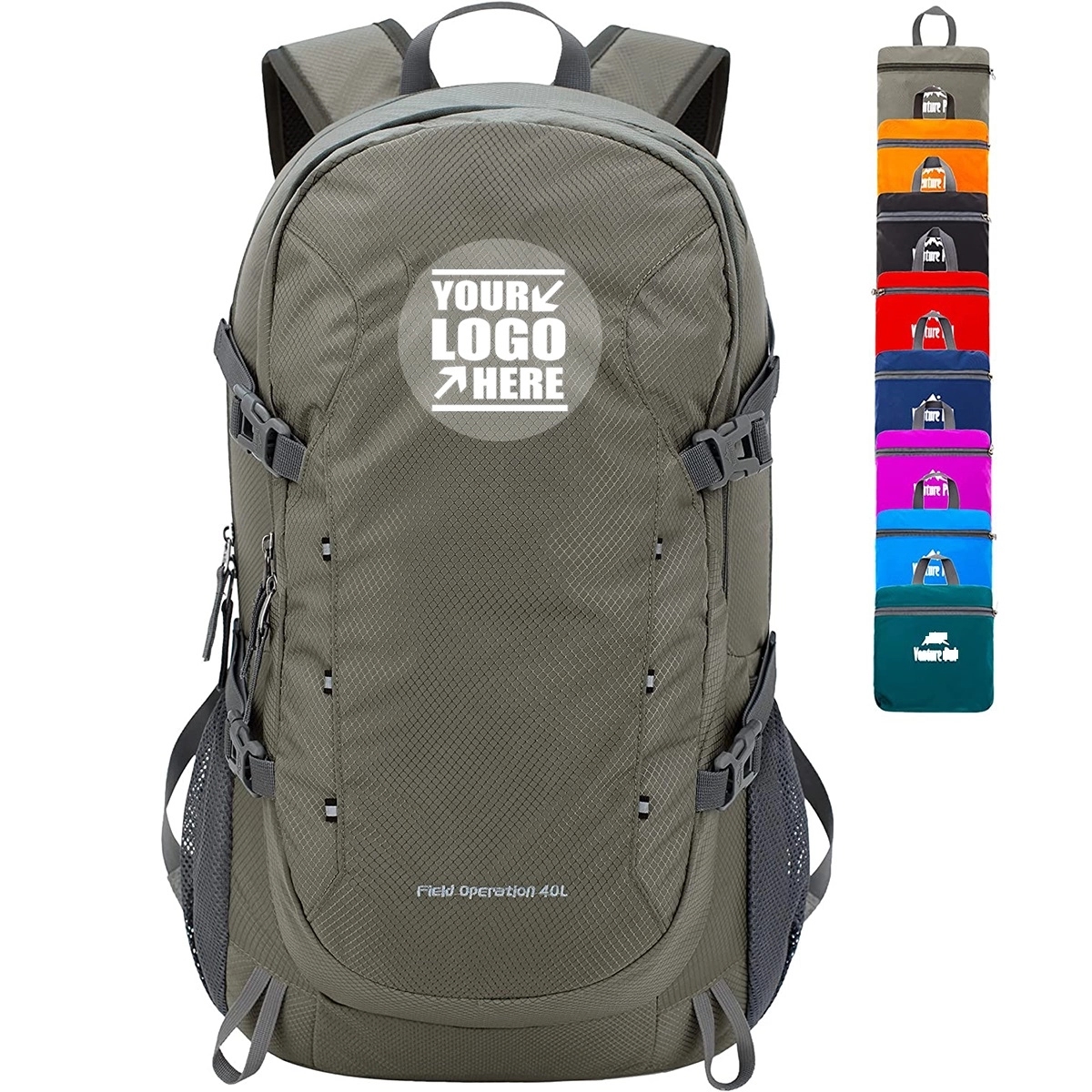 40L Lightweight Packable Travel Hiking Backpack 2