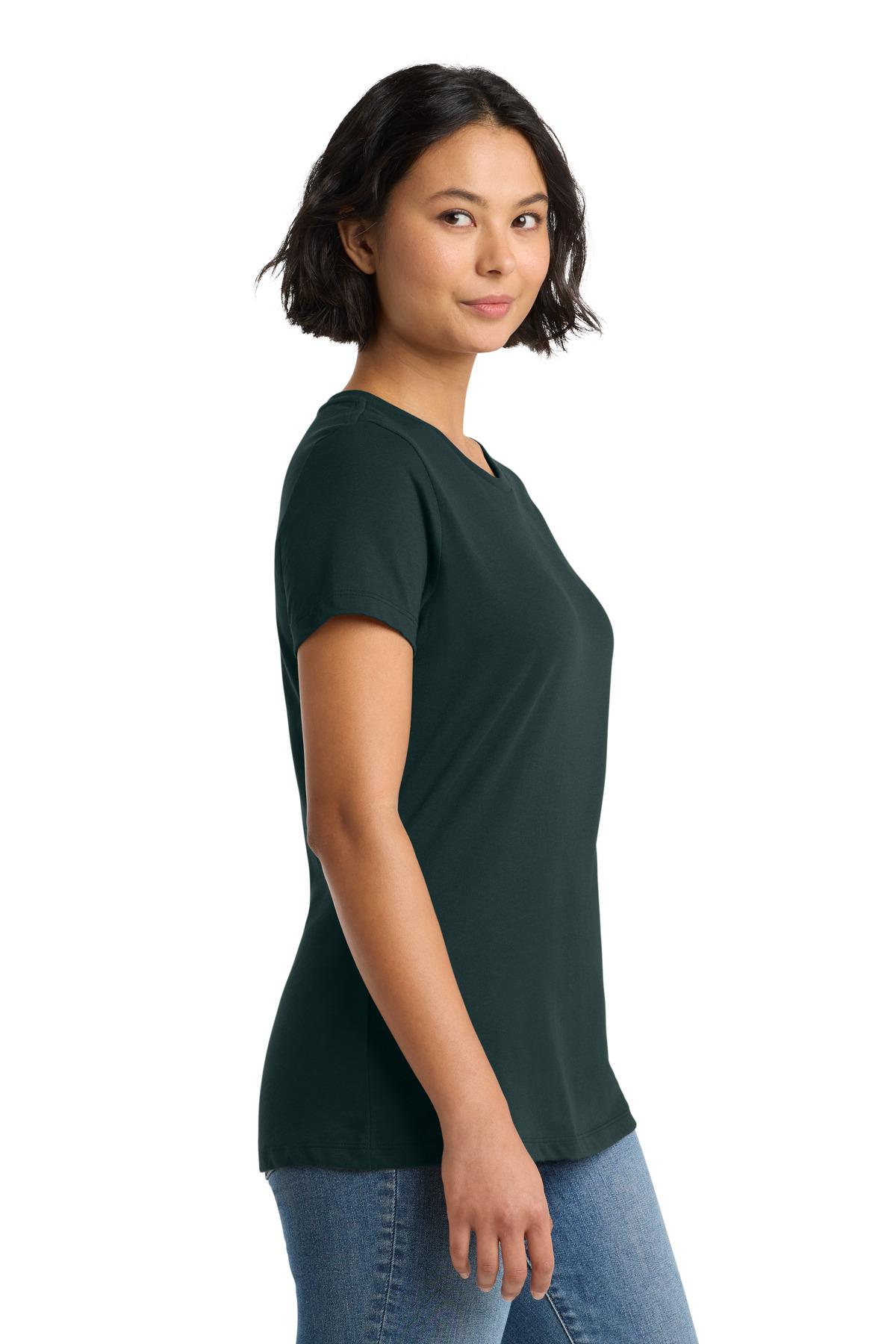 District Women's Perfect Weight Tee. DM104L 55