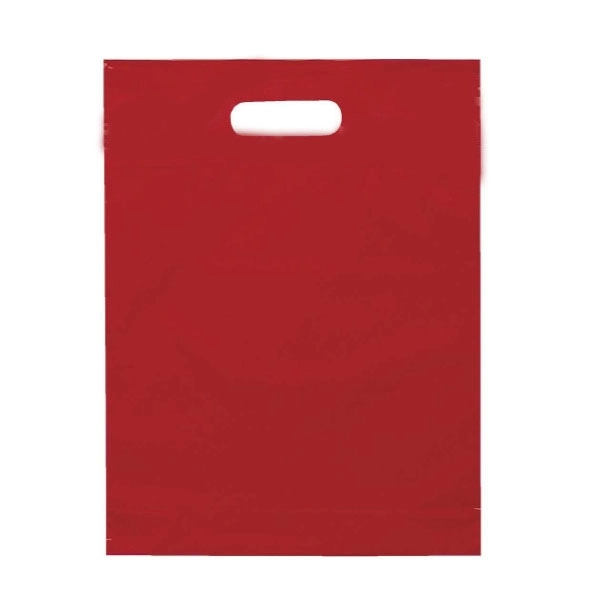 Plastic Die Cut Handle Bag - 12 " x 4 " x 15.75 " 13