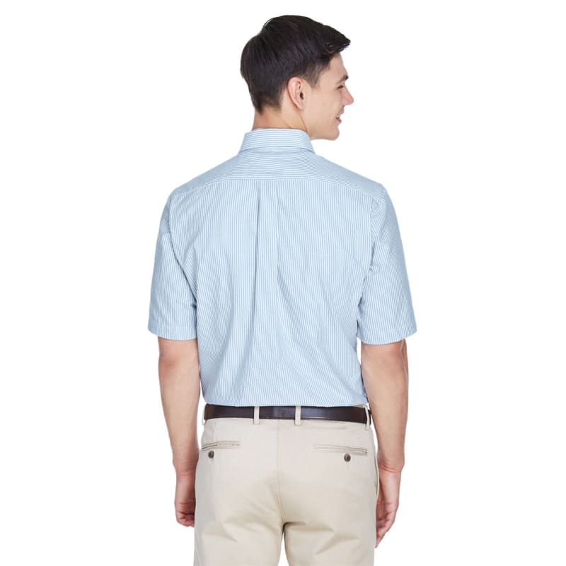 UltraClub Men's Classic Wrinkle-Resistant Short-Sleeve Oxford 7