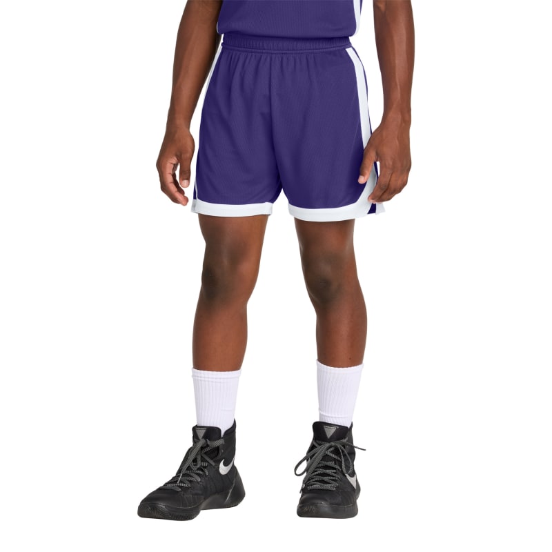 Sport-Tek Youth Rival Basketball 5" Short 19