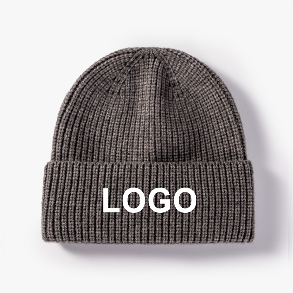 Custom Unisex Cuffed Knitted Beanie 3