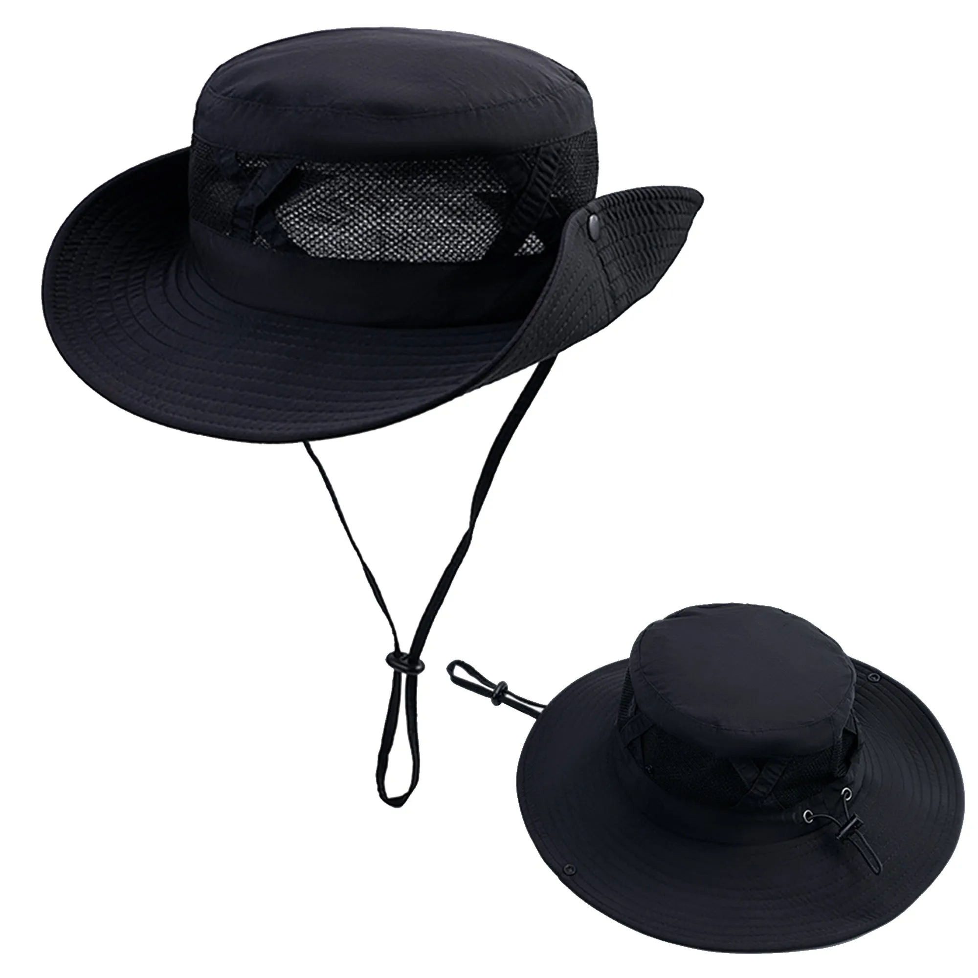 Wide Brim Bucket Hat 8