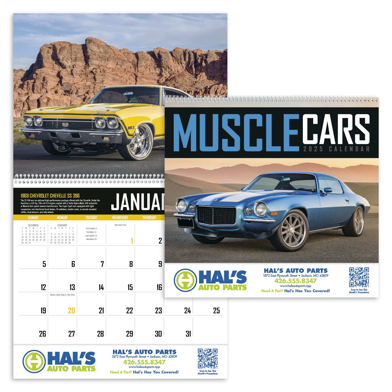 Triumph® Calendars Muscle Cars Calendar 36