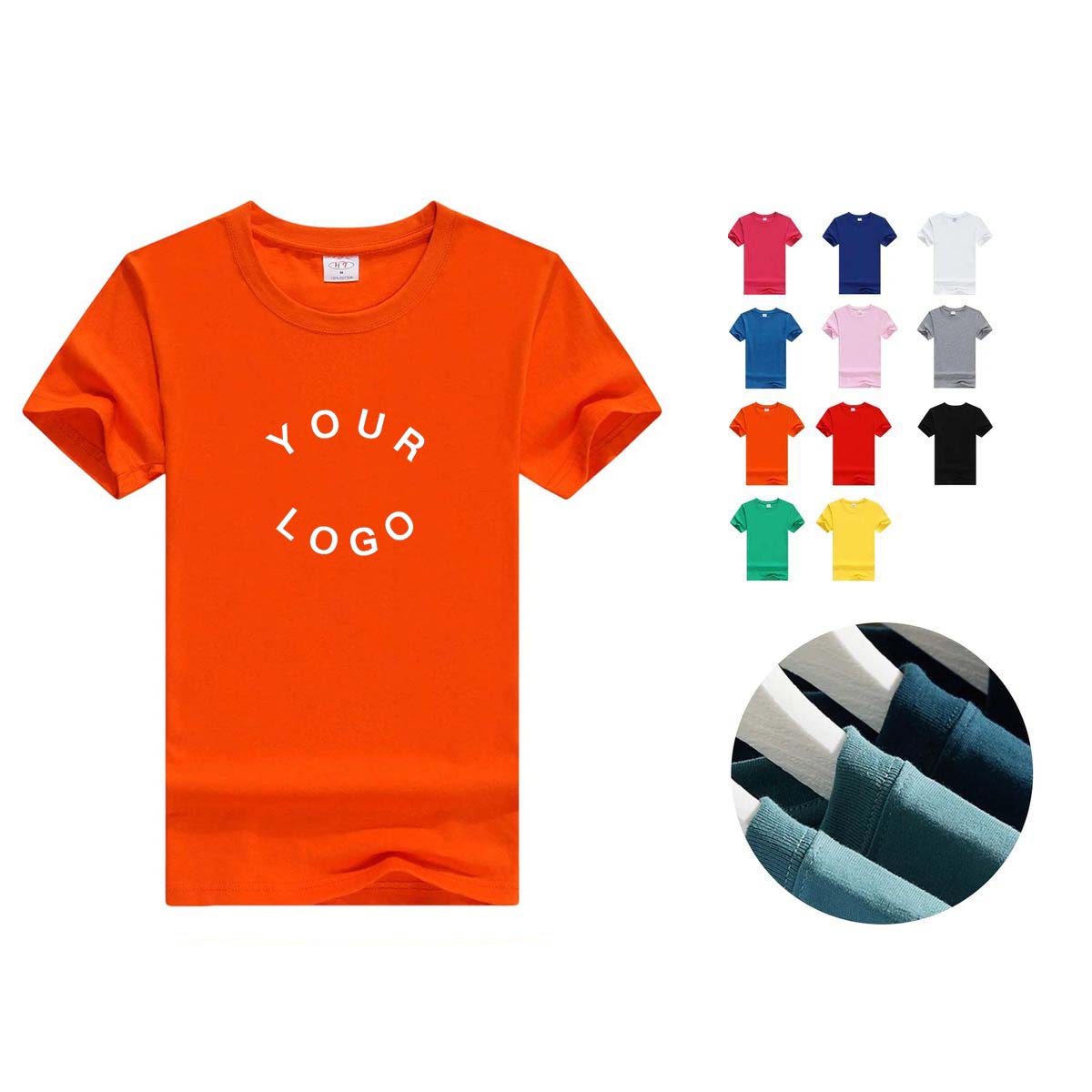 Classic Cotton T Shirt Comfortable Fit 1