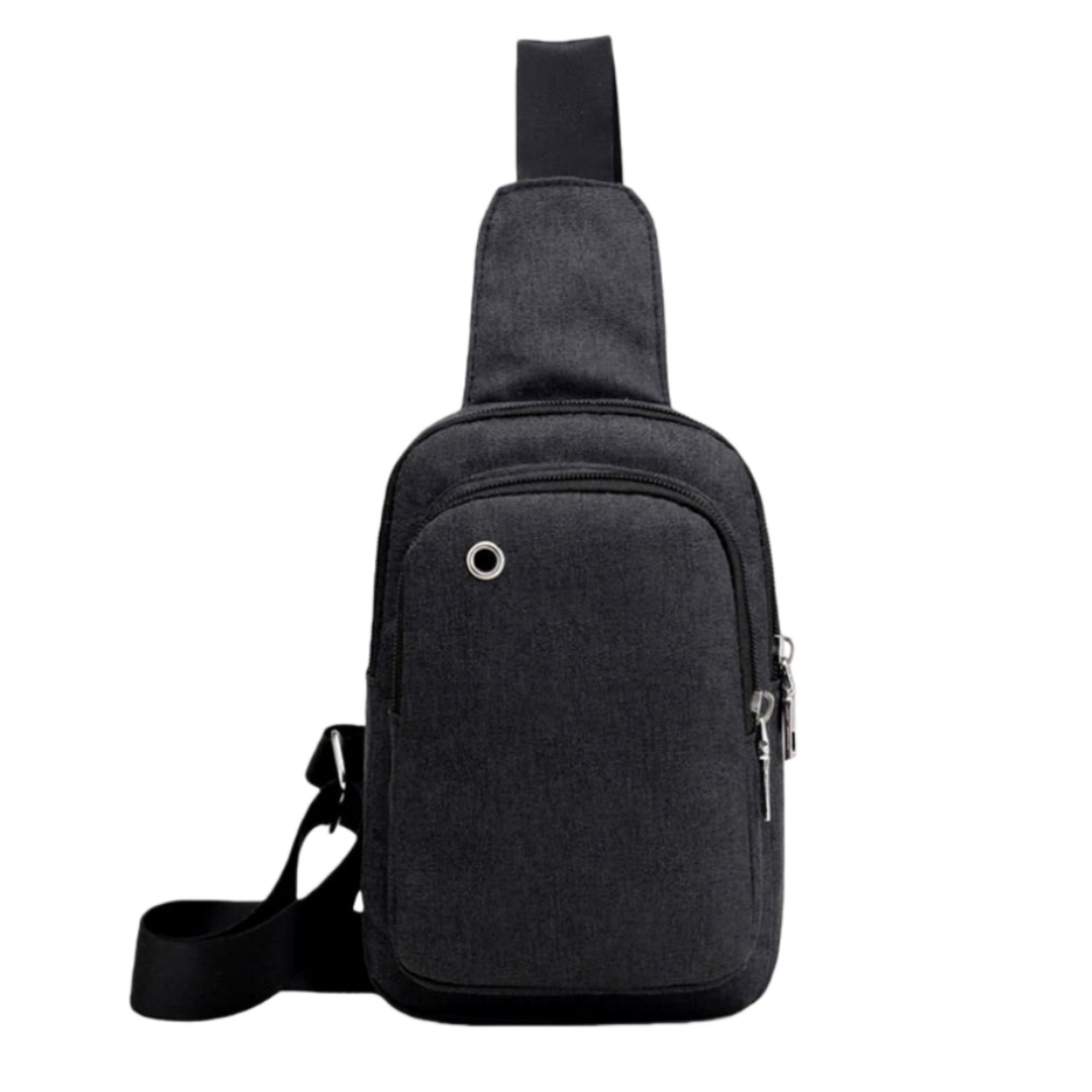 Anywhere Crossbody Sling Backpack with Heaphone Hole 9