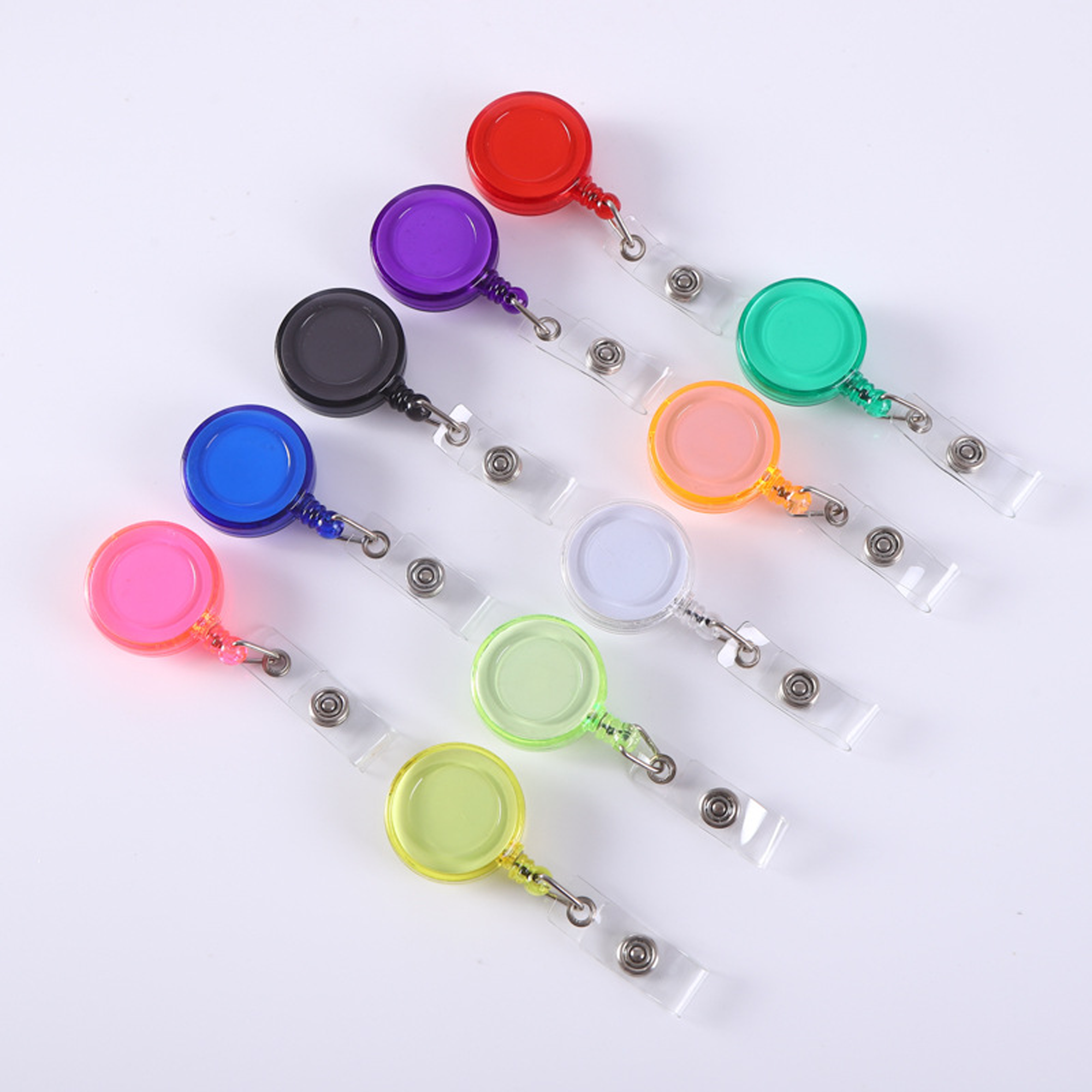 Multi-Purpose Anti-lost Buckle Retractable Reel Badge Holder 3