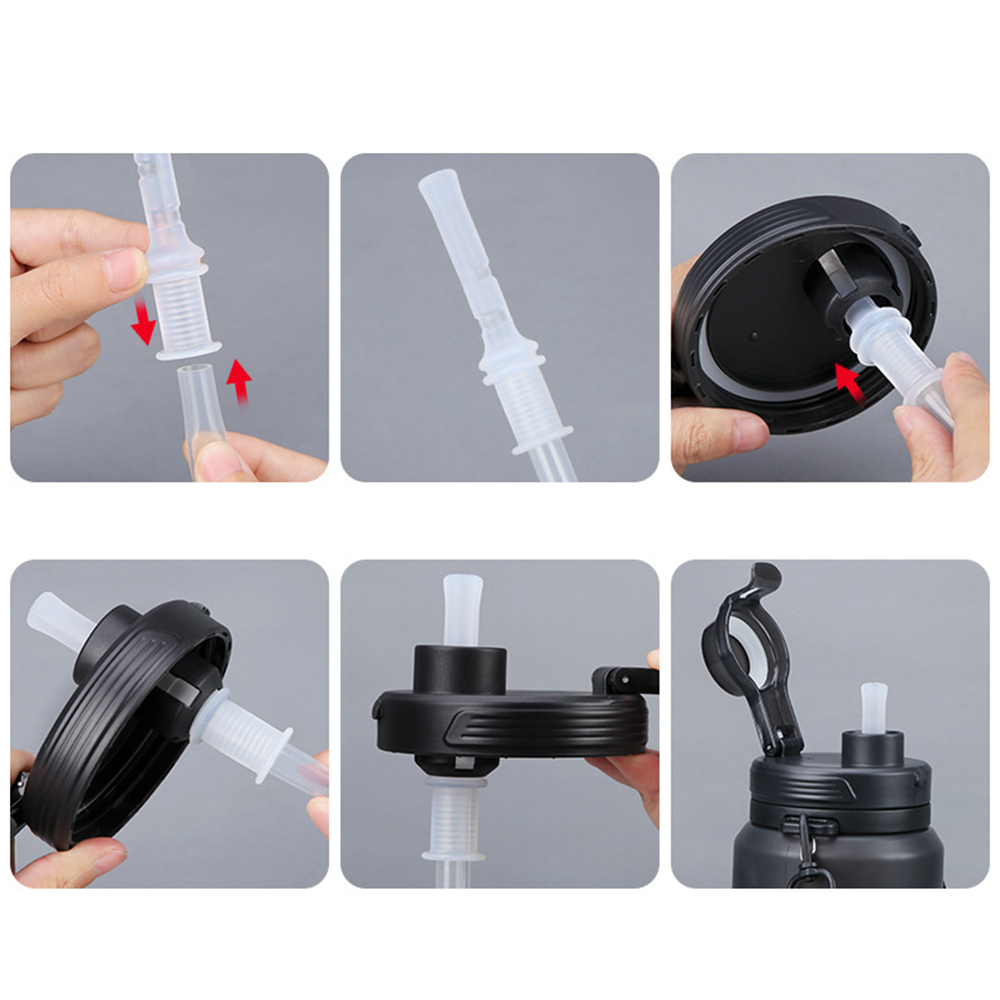 64Oz Silicone Collapsible Sports Water Bottle 2