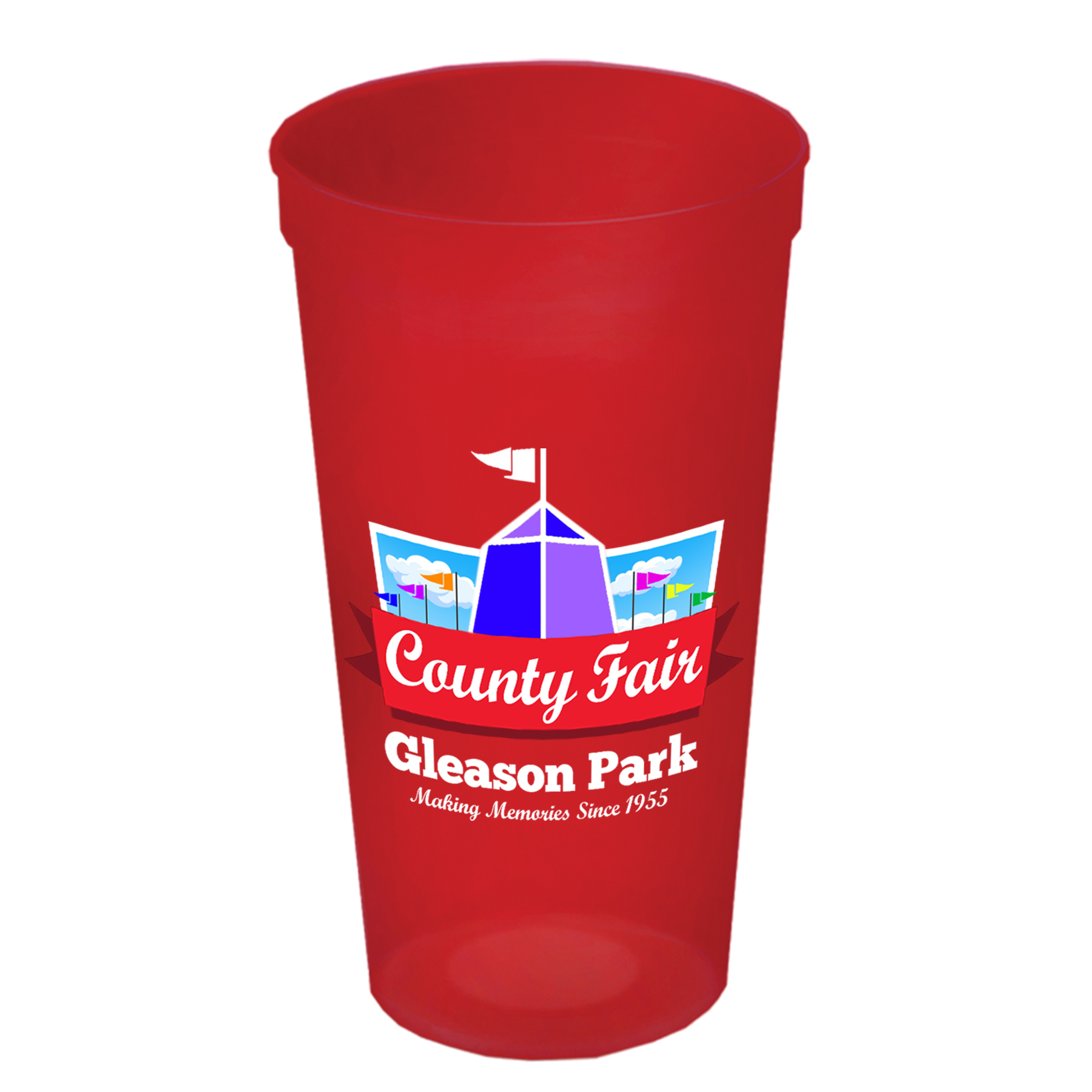 Cups-On-The-Go 24 oz. Stadium Cup with Digital Imprint 7