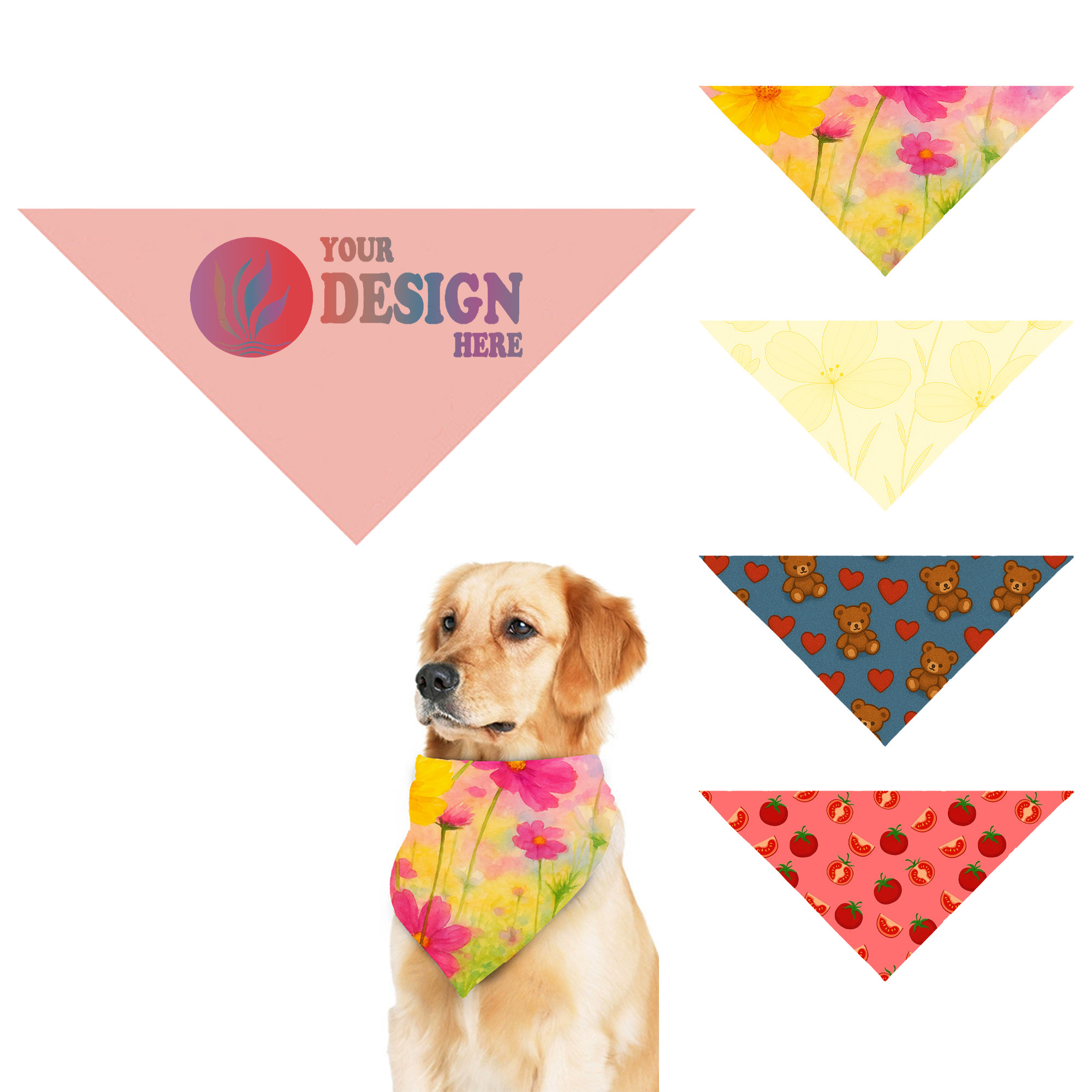 Pet Triangular Bibs 2
