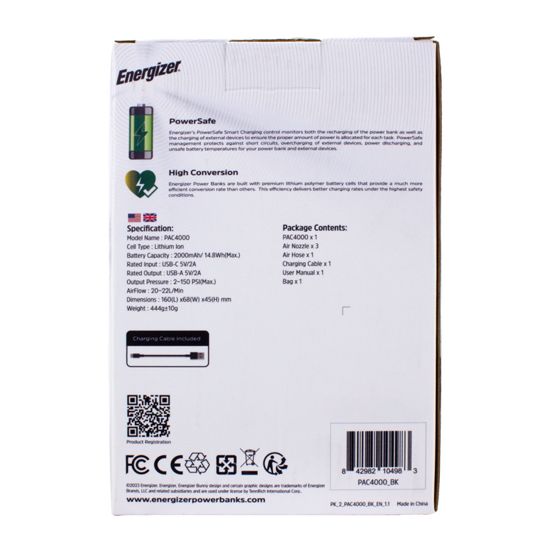 Energizer Tire Pump 15