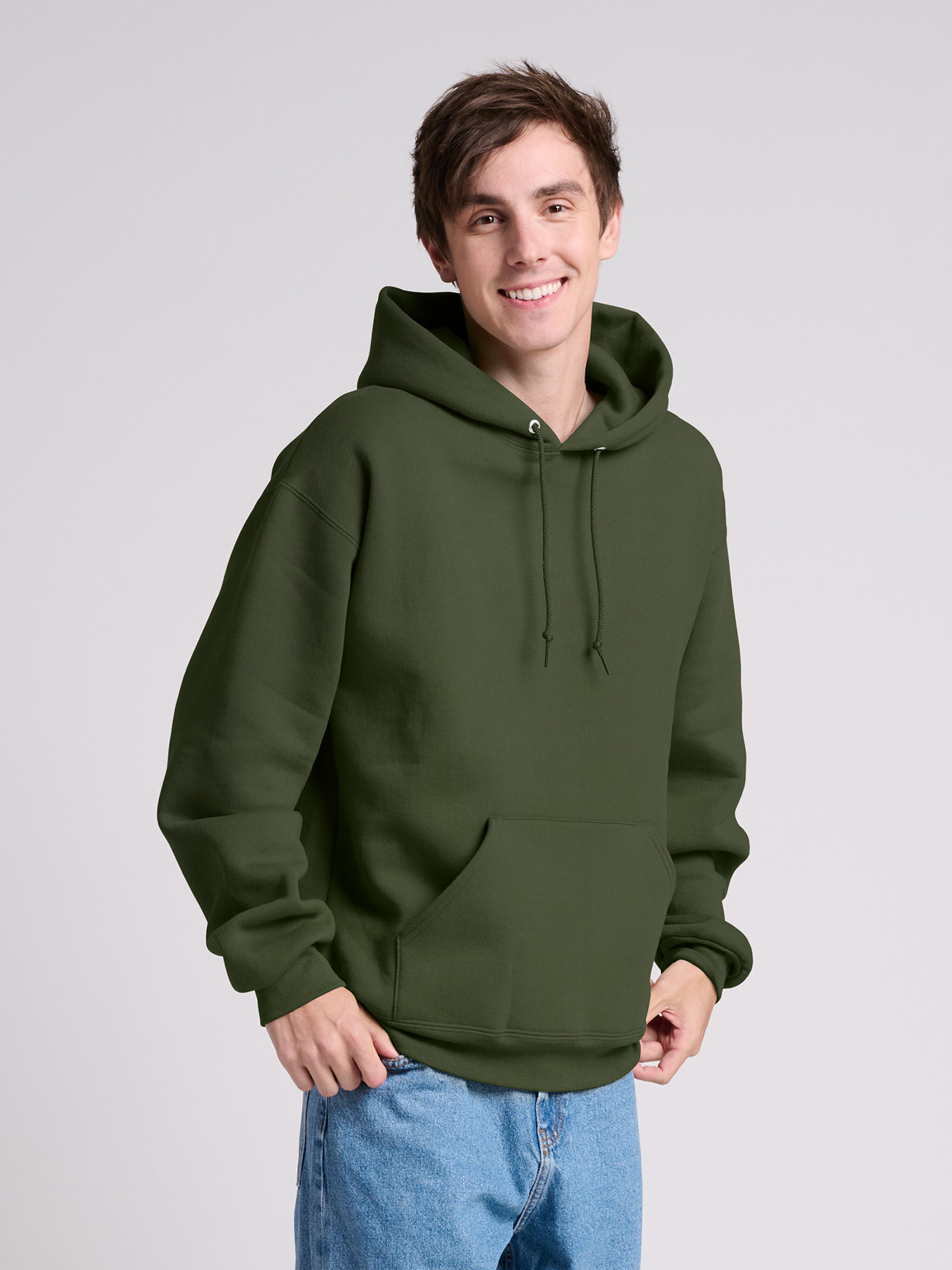 NEW JERZEES Rugged™ Unisex Hooded Sweatshirt 1