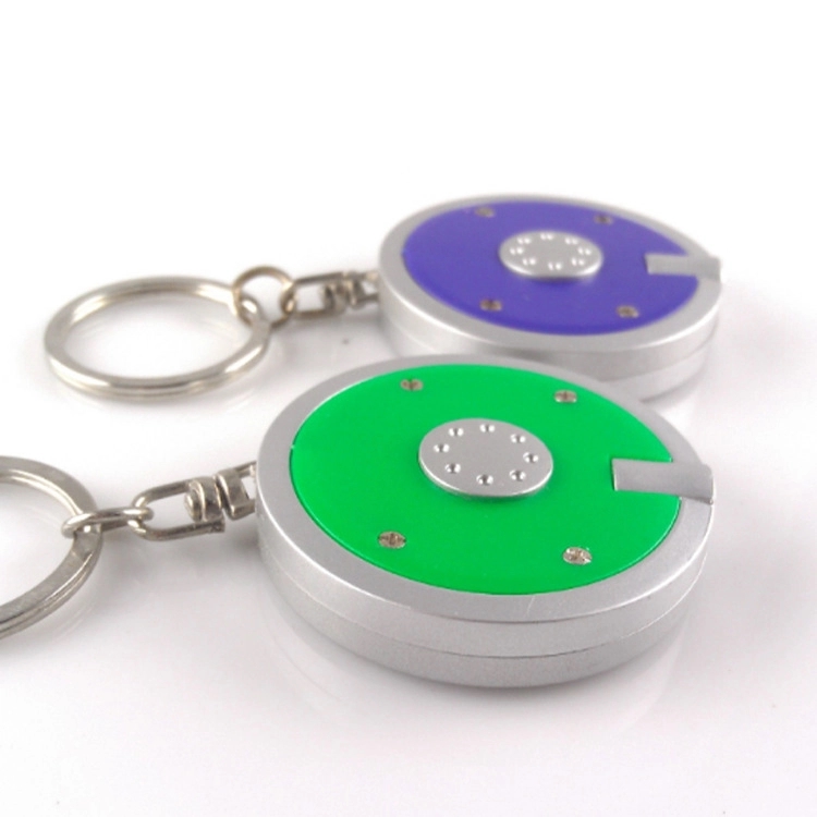 Round LED Key Chain 4
