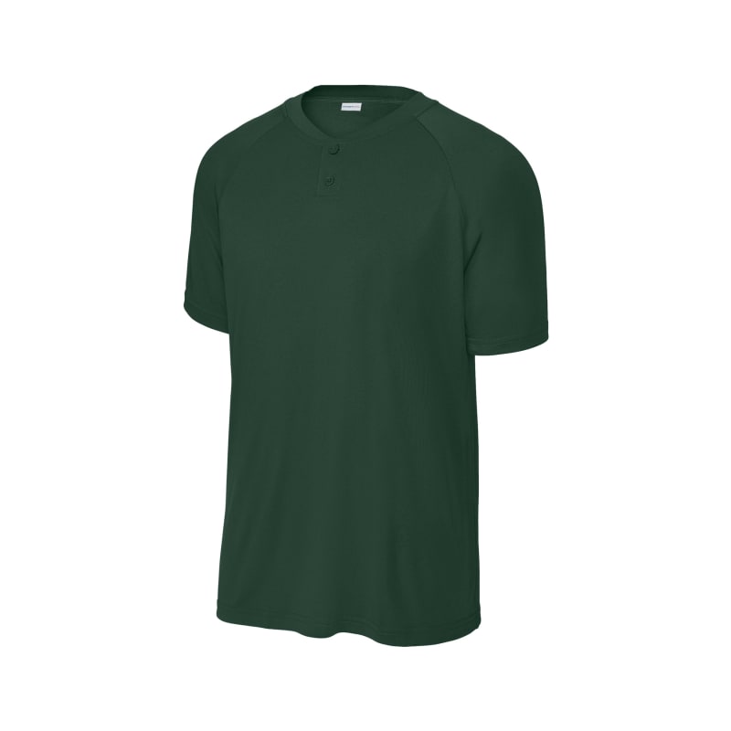 Sport-Tek PosiCharge Competitor 2-Button Henley 3