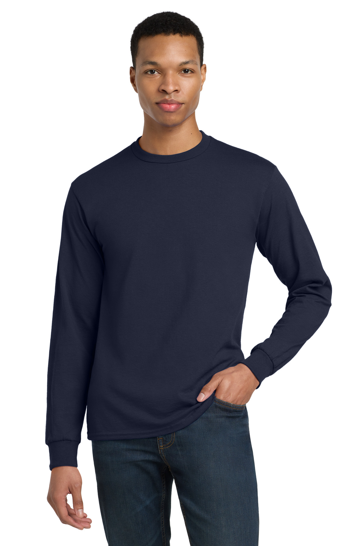 Gildan - DryBlend 50 Cotton/50 Poly Long Sleeve T-Shirt. 8400 132