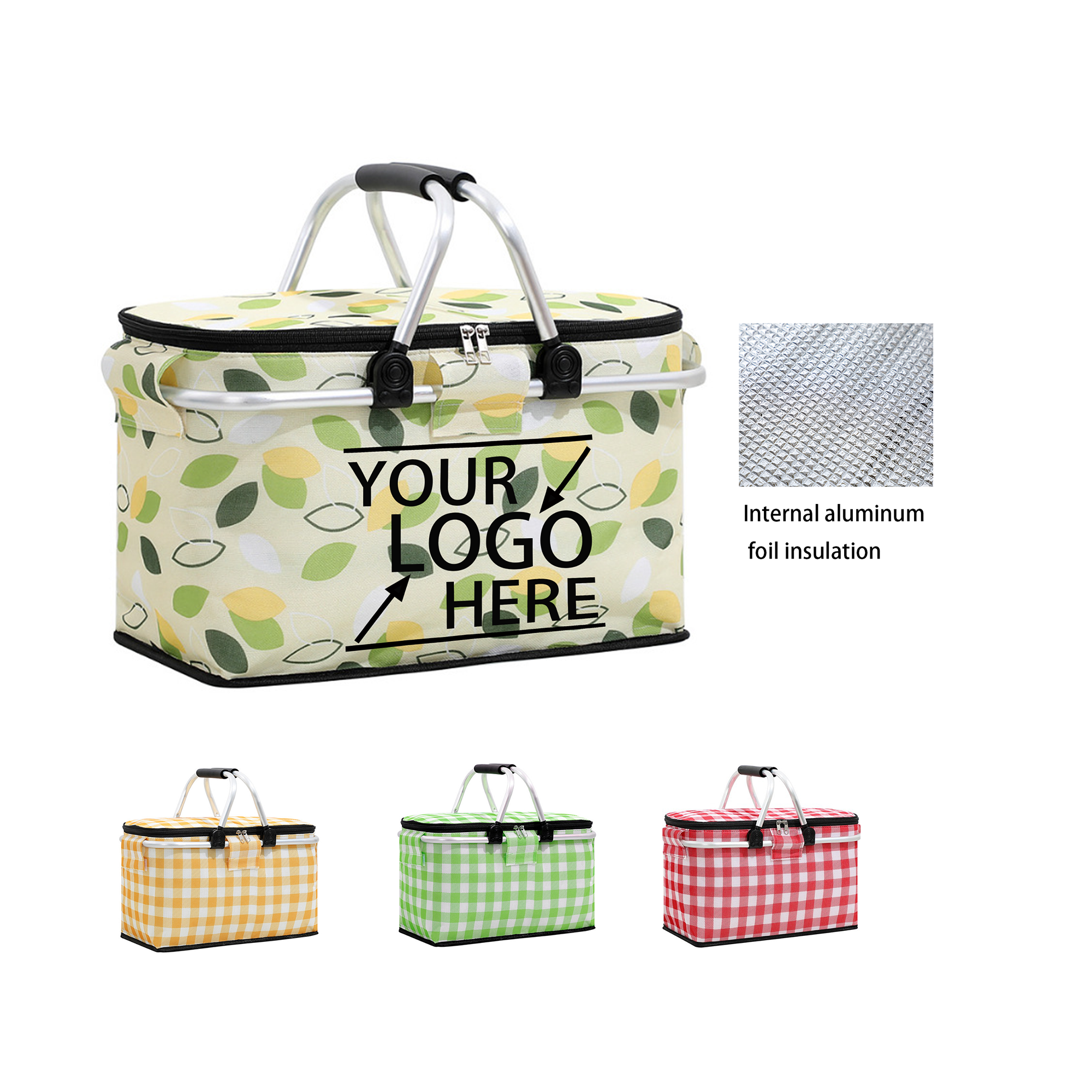 600D Oxford Fabric Insulated Tote Bag 1