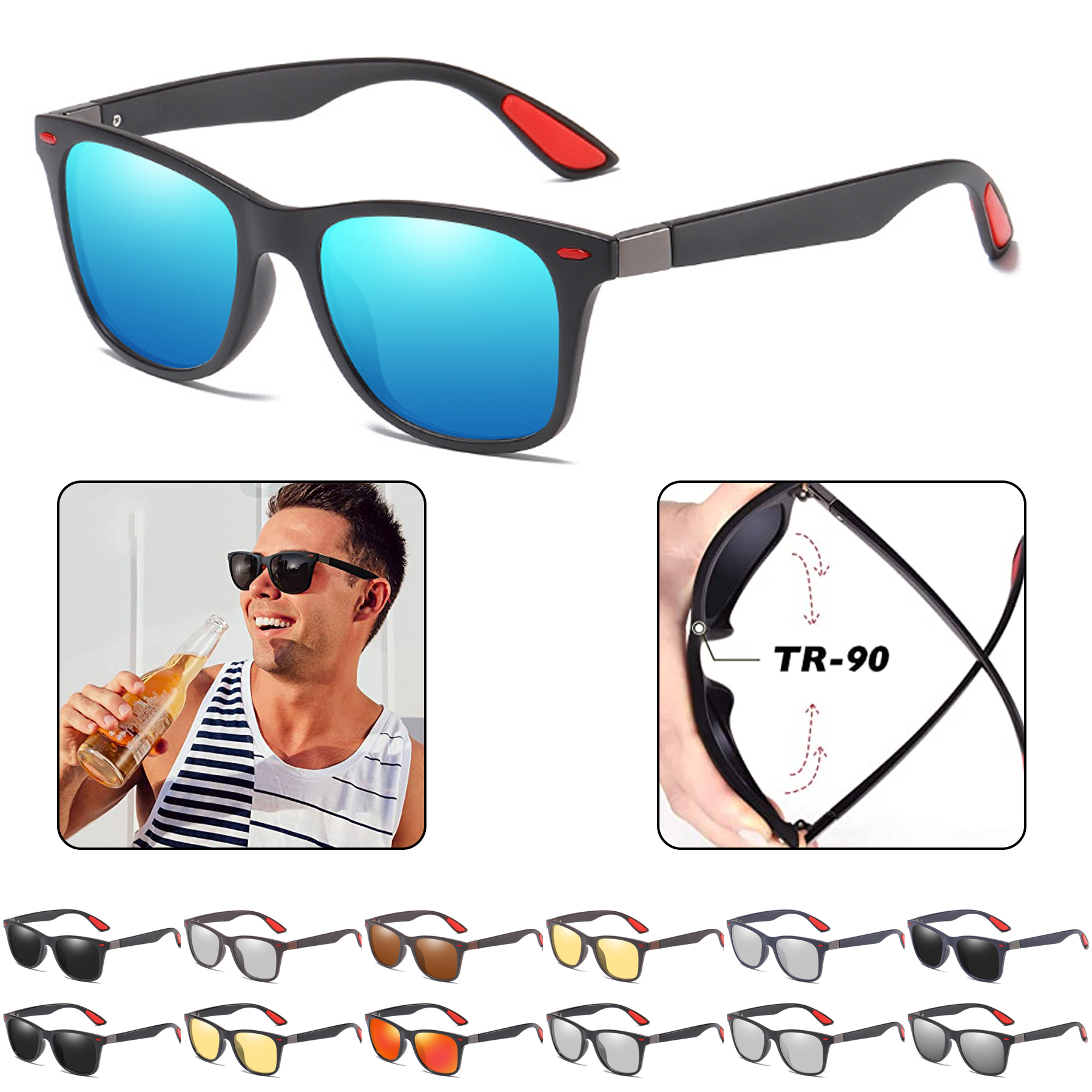 Polarized Sunglasses Men Womens 2