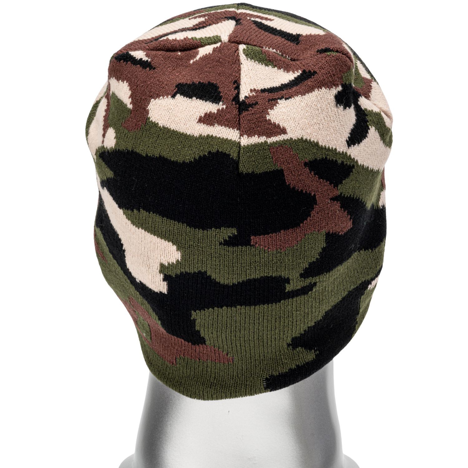 Unisex Camouflage Knitted Beanie 4