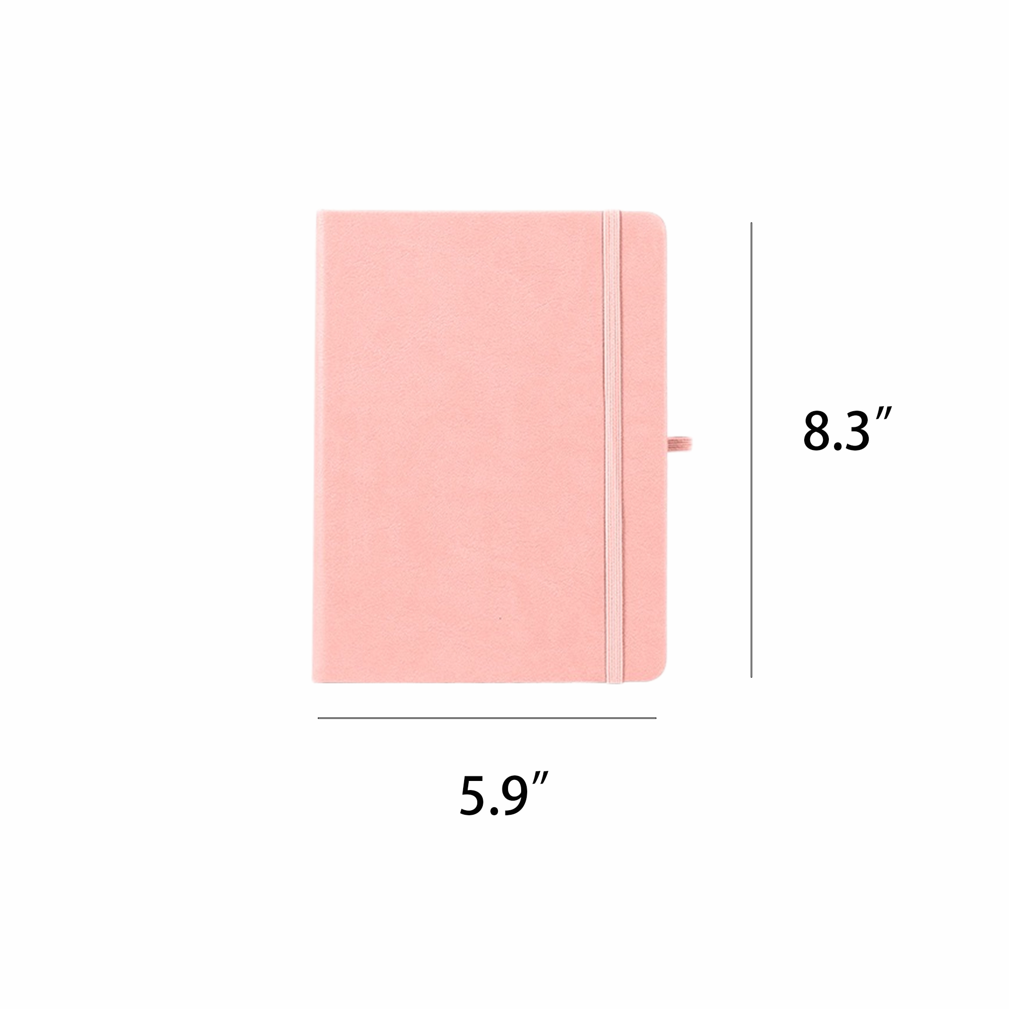 A5 Notebook With Elastic Strap 3