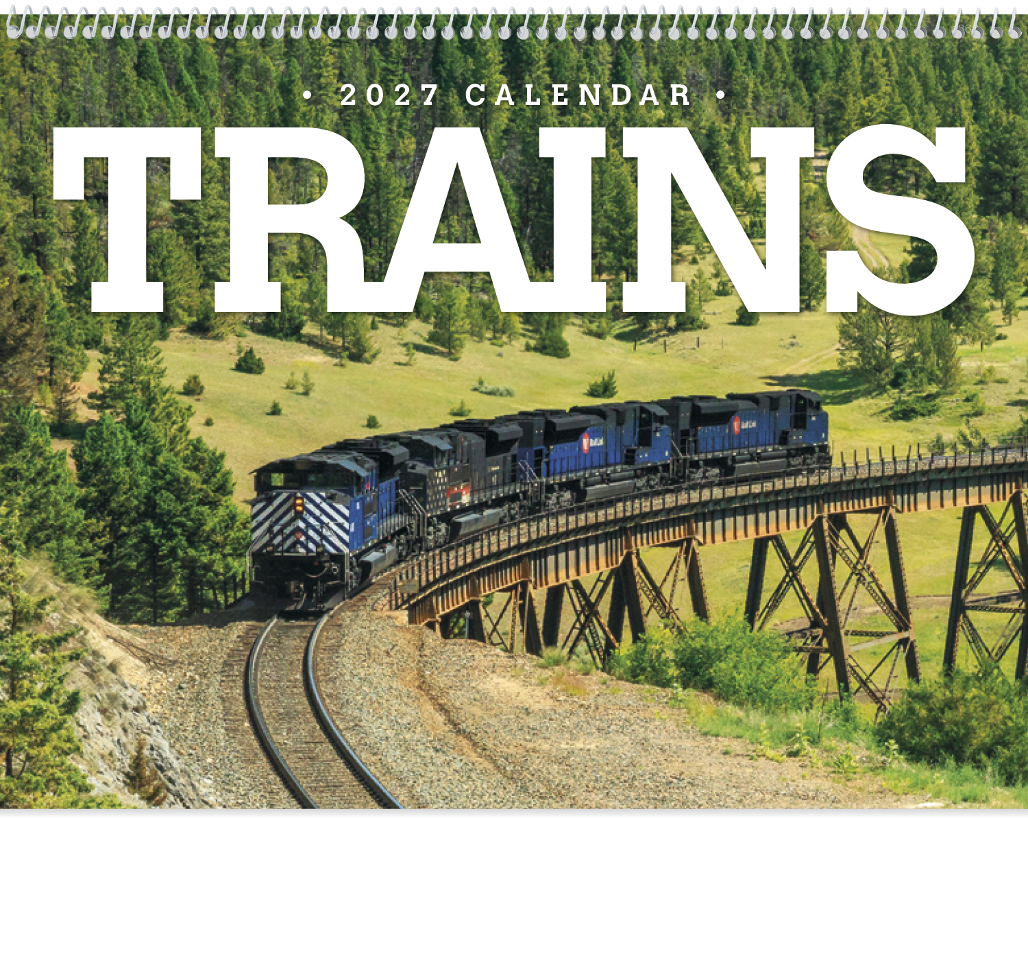 Triumph® Calendars Trains Calendar 48