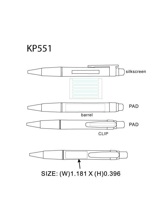 Sook Plastic Ballpoint Pen 7