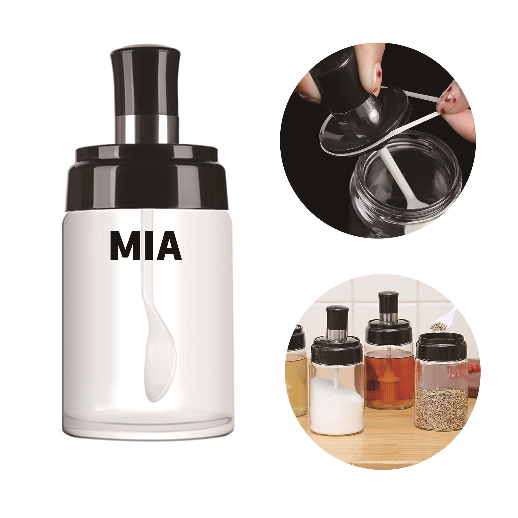 Glass Seasoning Bottle 1