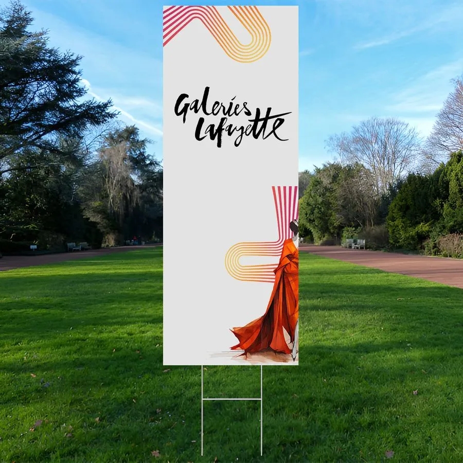 9" X 24" Yard Sign 4