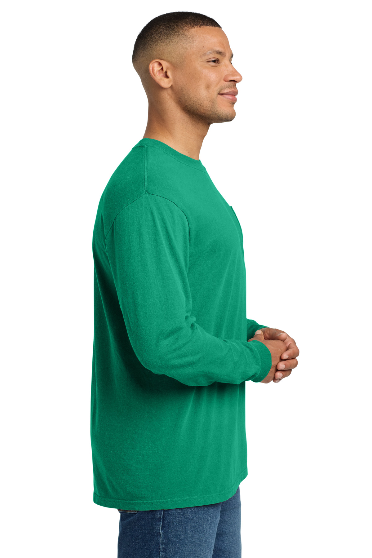 COMFORT COLORS Heavyweight Ring Spun Long Sleeve Pocket Tee. 4410 62