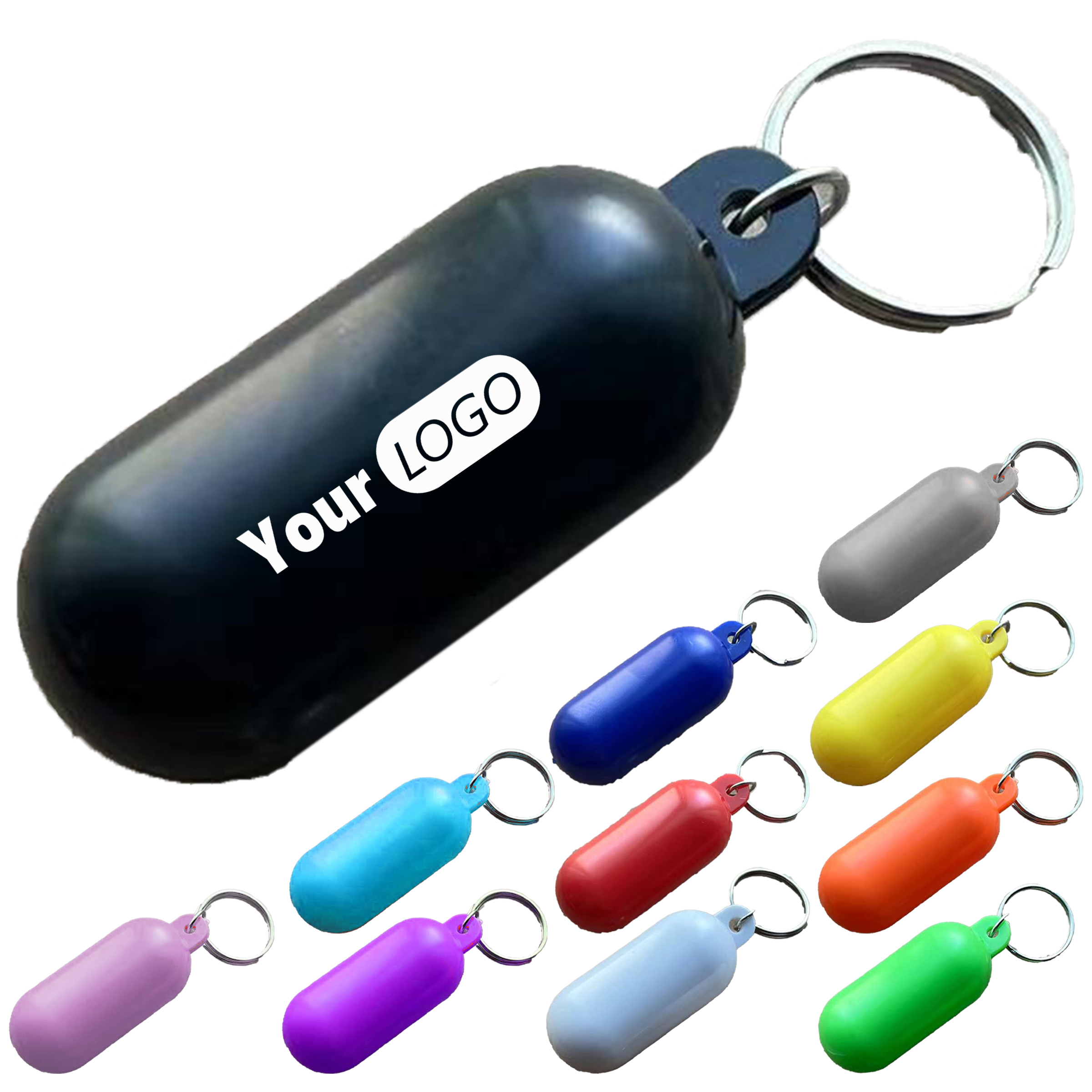 Polystyrene Swimming Pool Floating Keychain 3