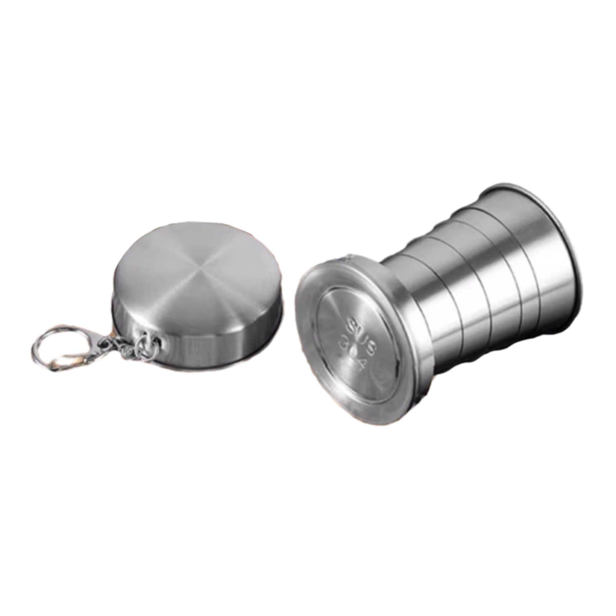 MOQ100 304 Stainless Steel Foldable Cup 3