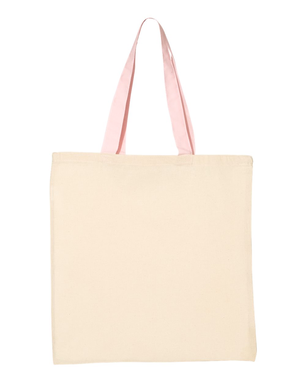 Economical Tote with Contrast-Color Handles - QTB6000, custom tote bag with logo imprint 45