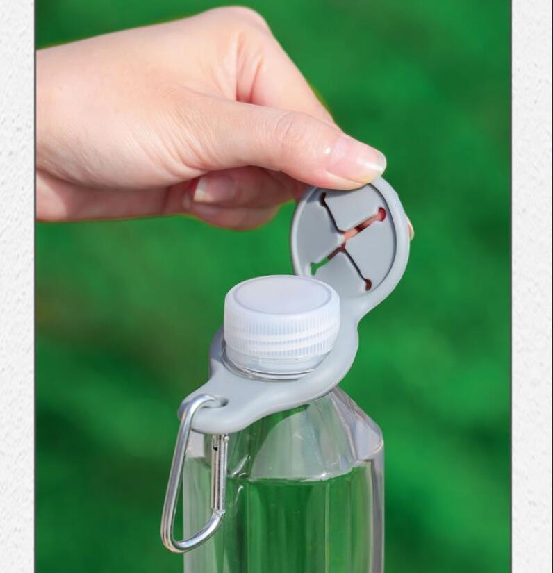 Silicone Water Bottle Carrier With Carabiner 10