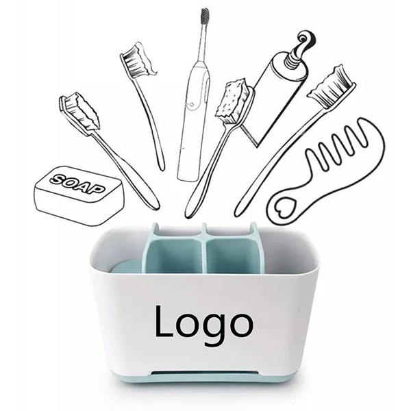 Toothbrush Holder Multifunctional Bathroom Toothpaste Toothb 2
