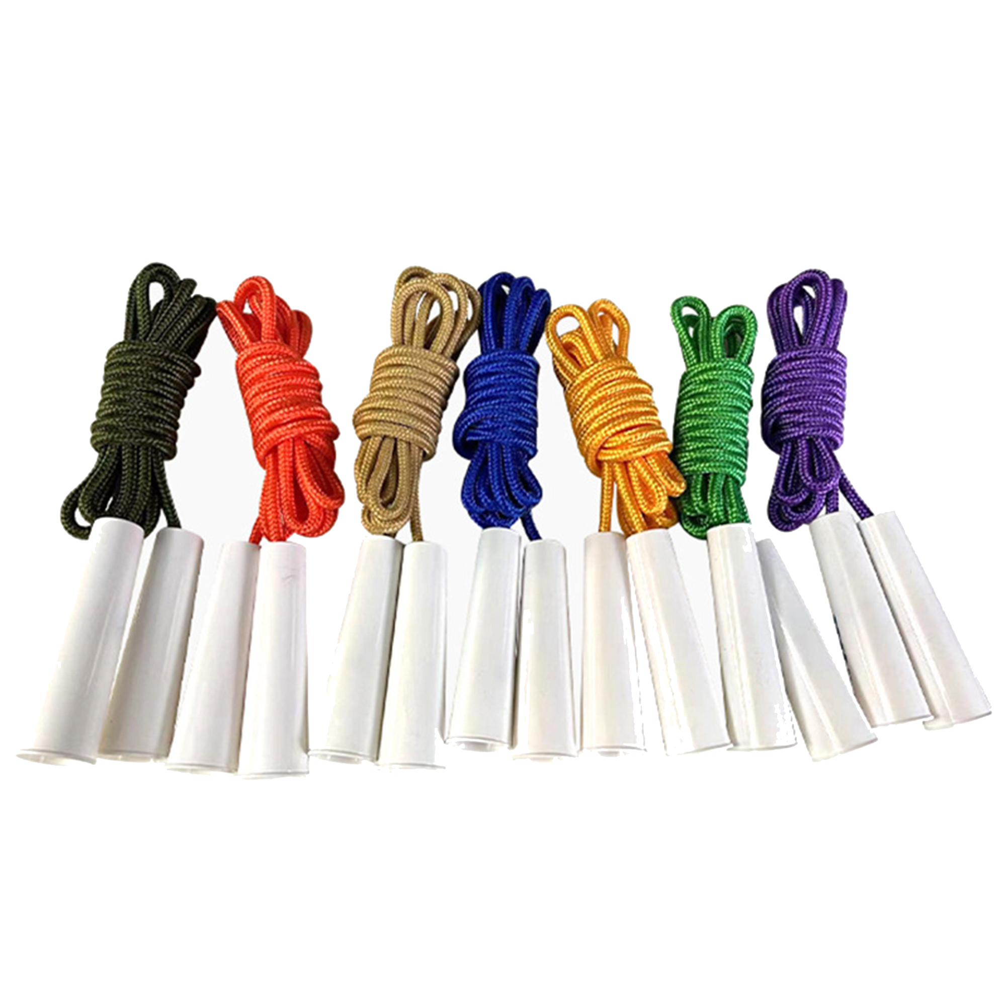 Adjustable Nylon Jump Rope 83" Length With Comfort Handle 4