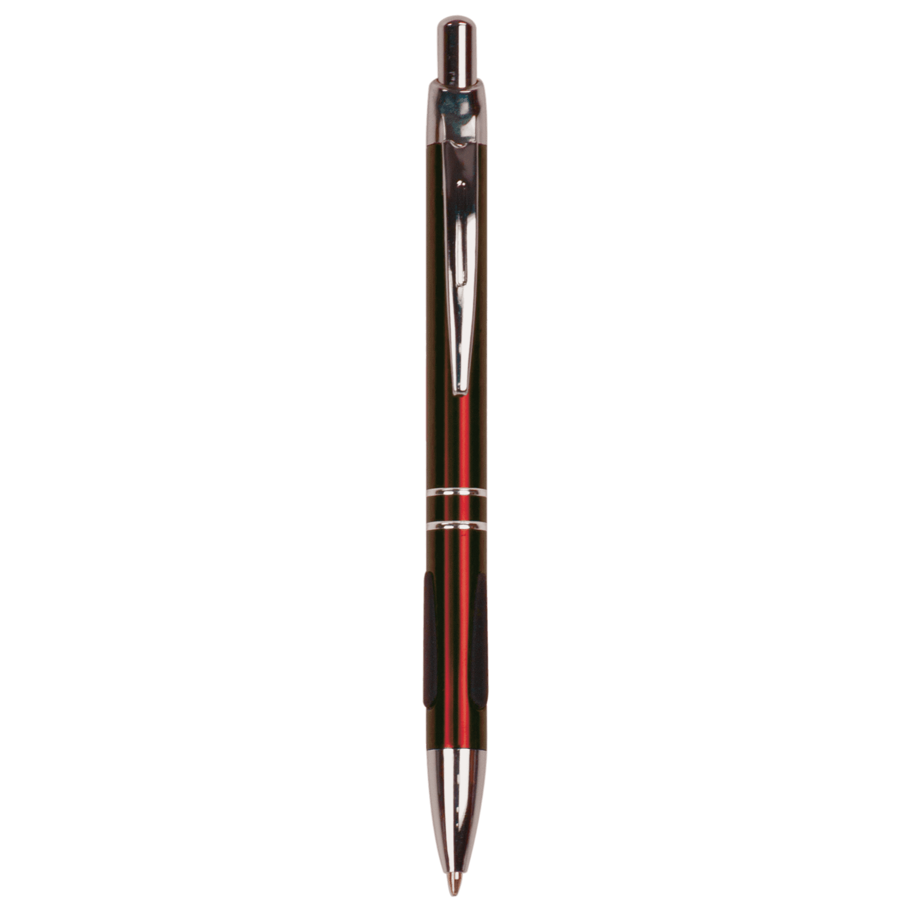 Burgundy with Silver Trim Pen with Gripper 2