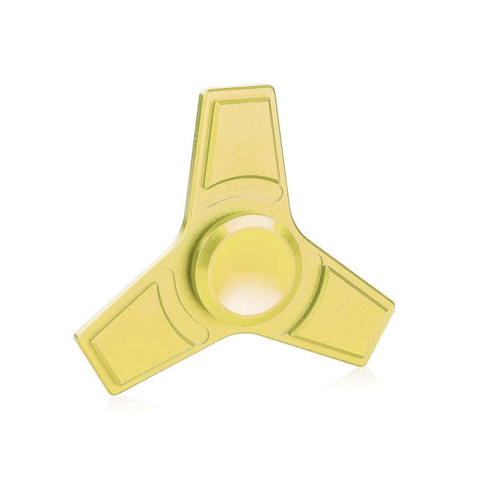 Metal Top Spin Premium Fidget Spinner - Brass 5