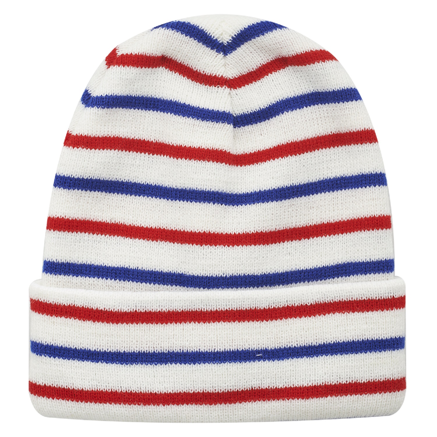 Striped Acrylic Knitted Beanie 4