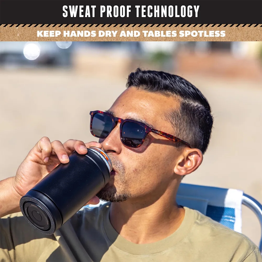 12 oz Vacuum Insulated Can and Bottle Cooler 3