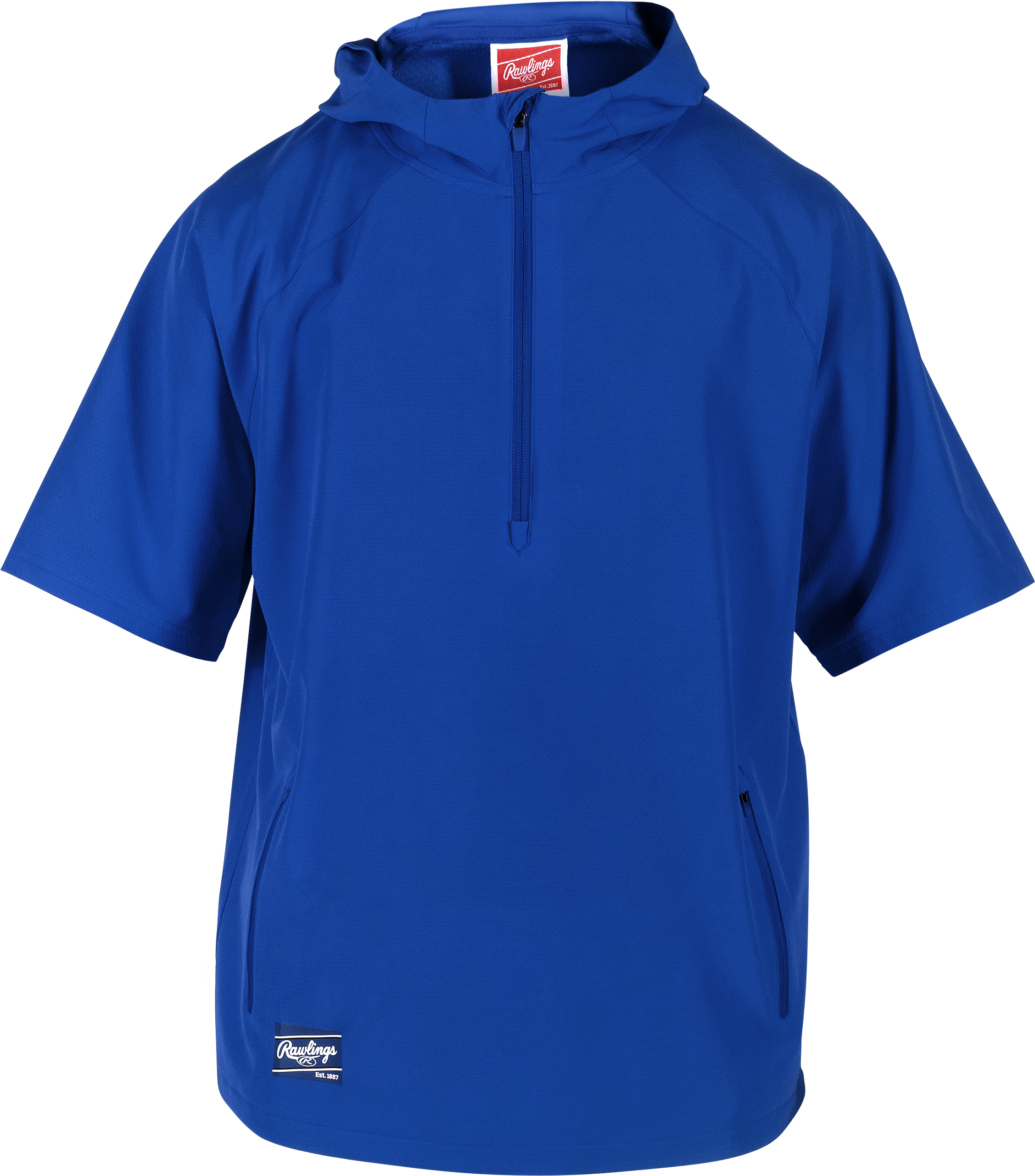 Rawlings Adult Colorsync Short Sleeve Hooded Jacket 6