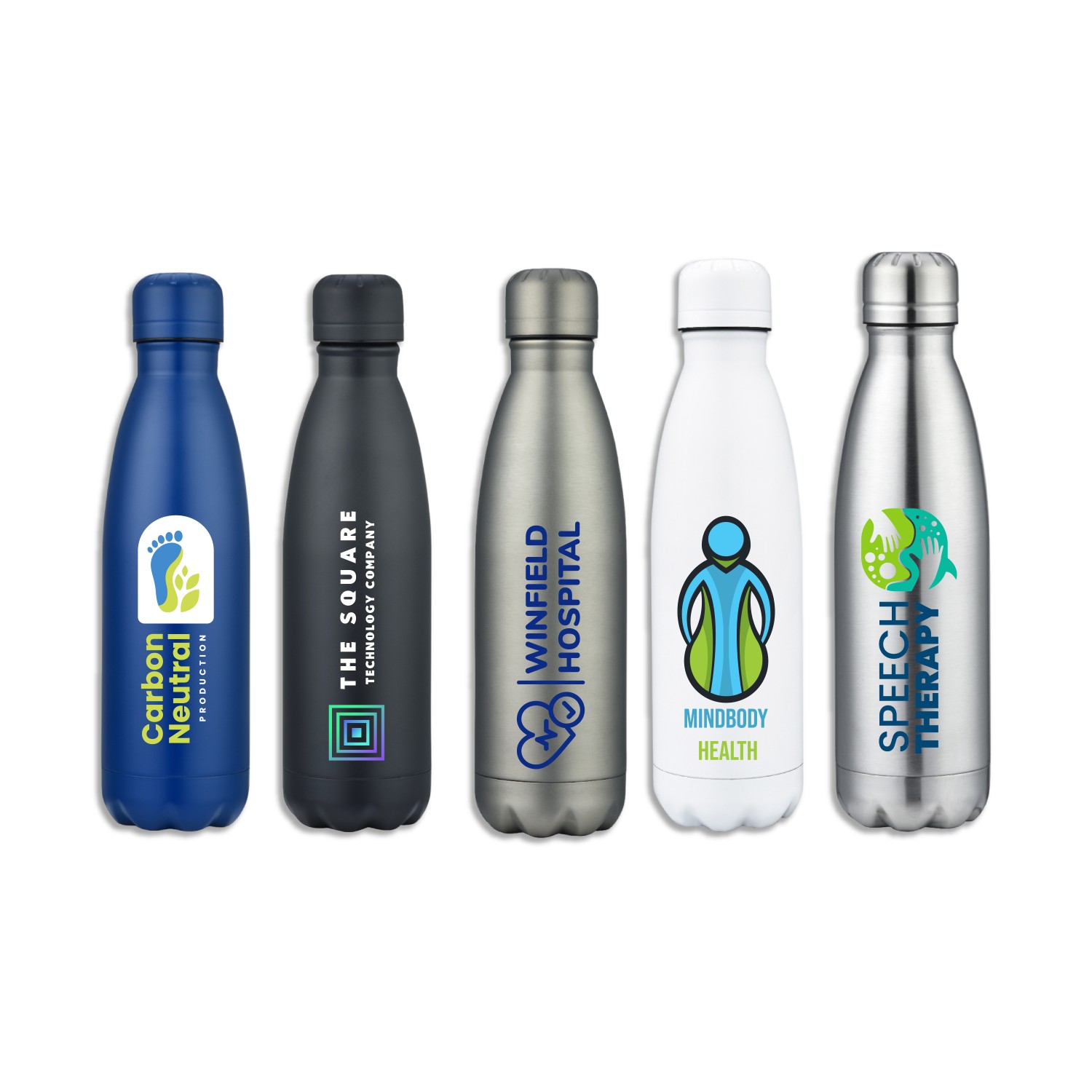 Twist 17 oz Stainless Steel Water Bottle