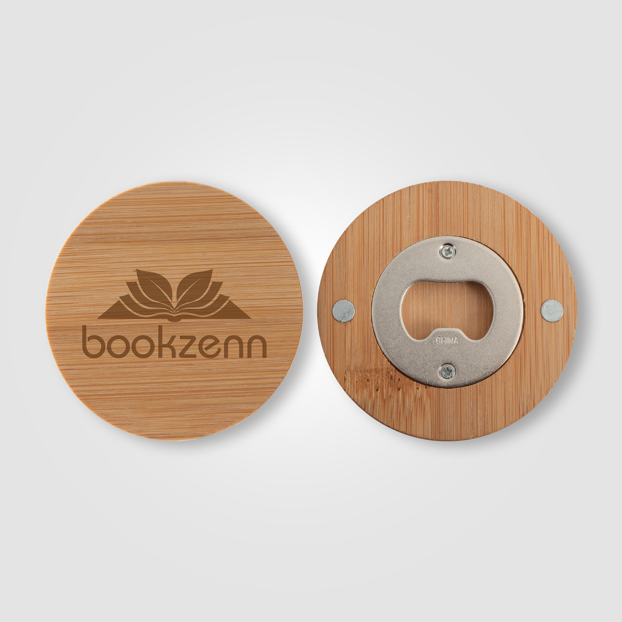 Bamboo Magnetic Bottle Opener 3