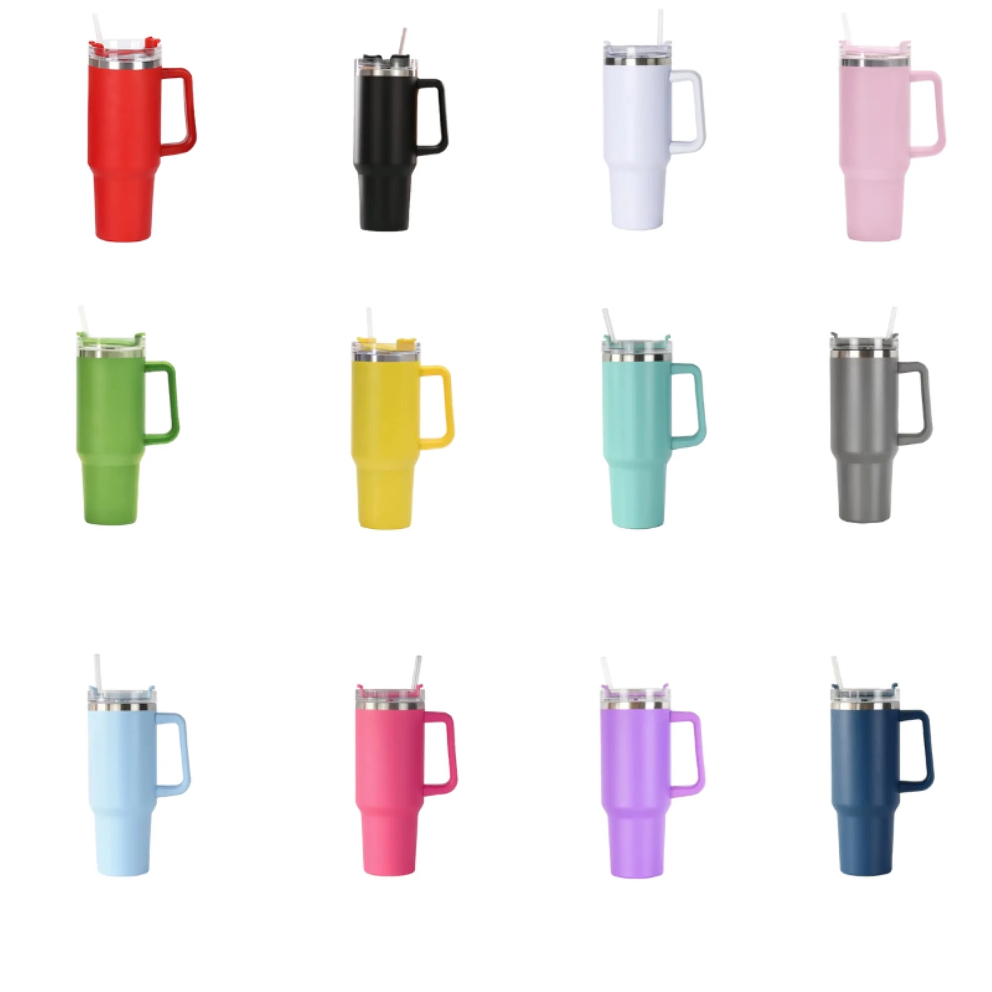 Stainless Steel Car Insulated Straw Cup Free Shipping 2