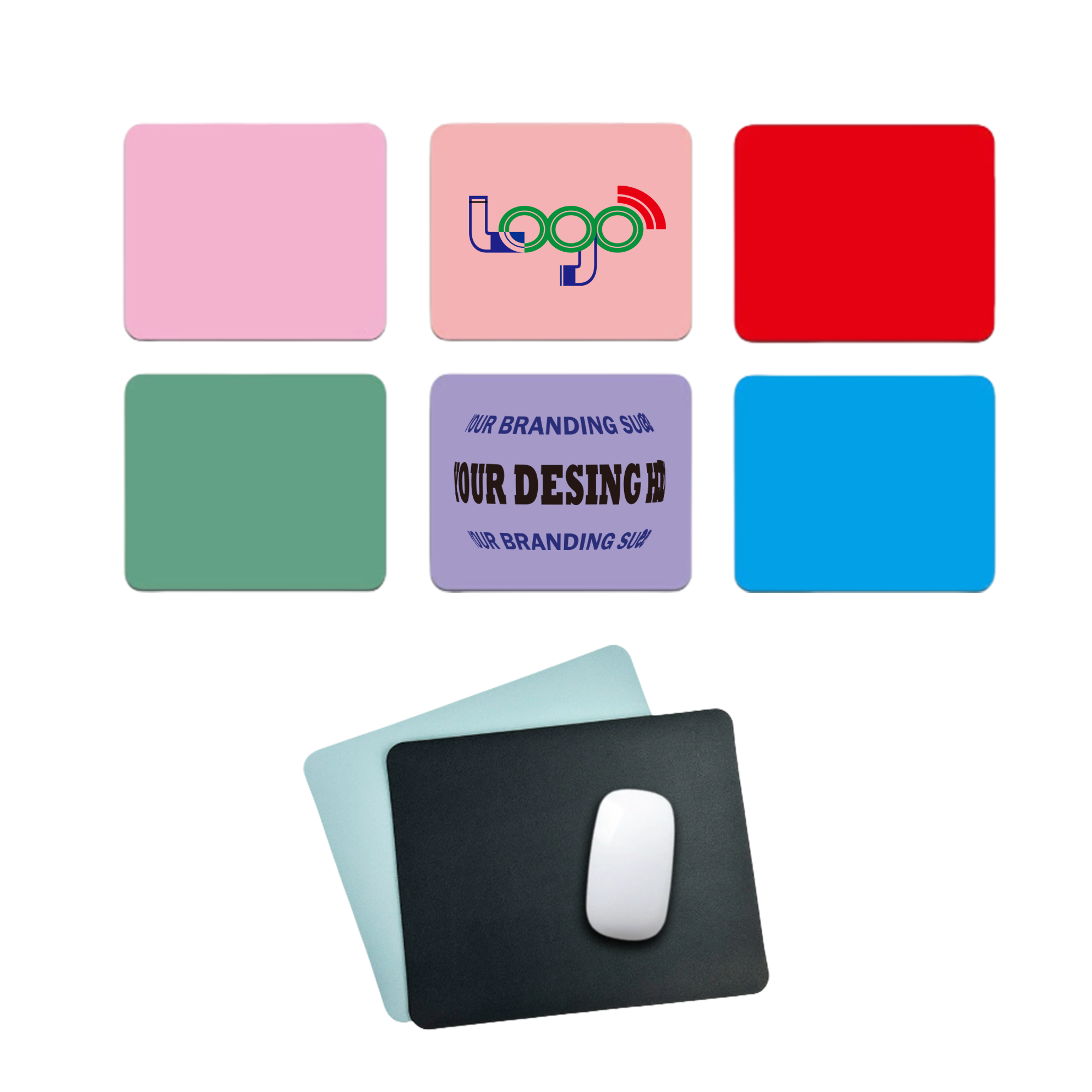 Customizable Mouse Mat For Office MOQ100 1