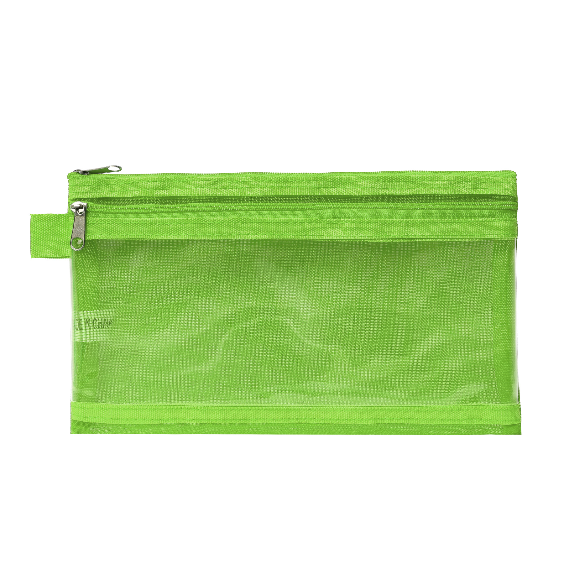 Twin Pocket Mesh Pencil Pouch 8