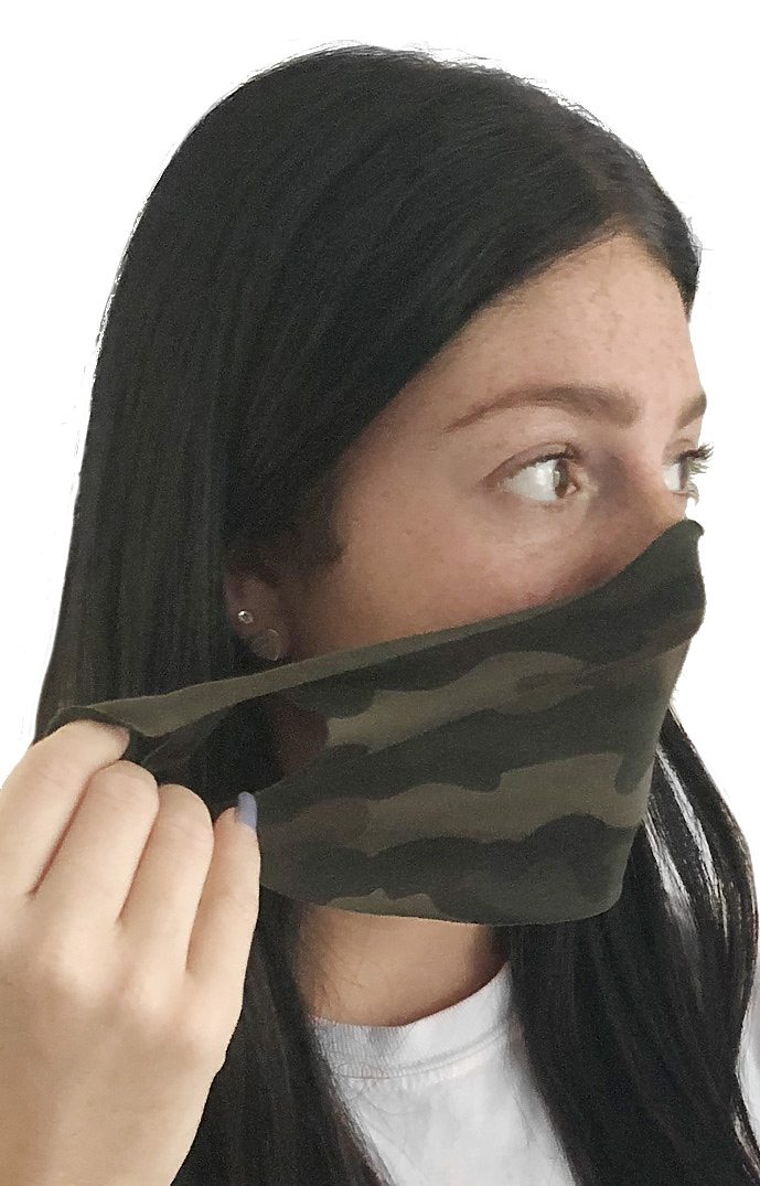 Unisex Camo Jersey Face Mask 4
